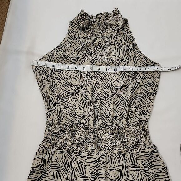 Veronica M zebra print maxi dress xs - Picture 6 of 8